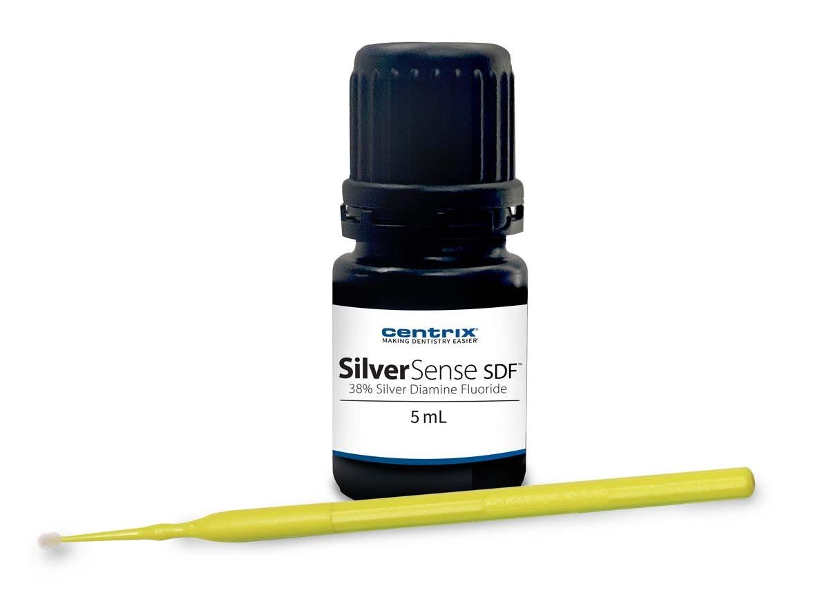 Centrix Announces New Silver Diamine Fluoride Solution SilverSense SDF™. Image credit: © Centrix